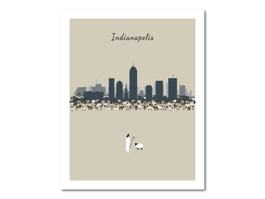 Lost Sheep from Indianapolis Poster Print